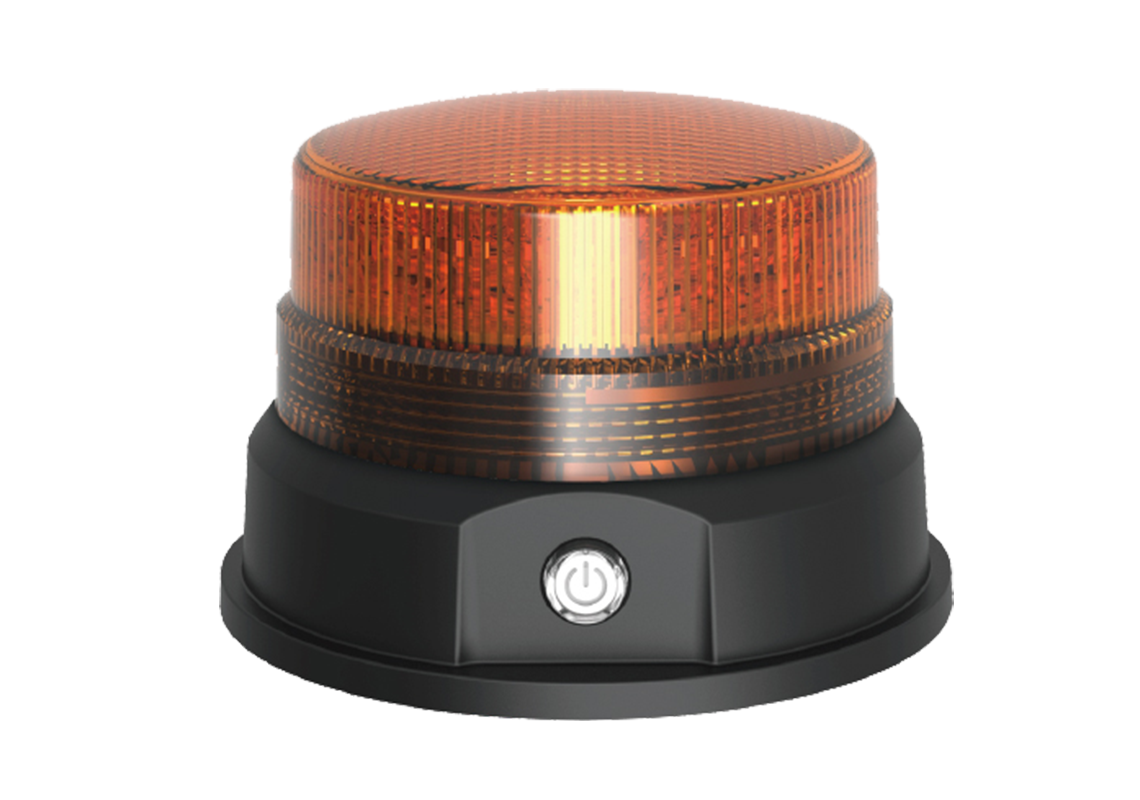 Autonomous Orange Flashing Light for Industrial Vehicle